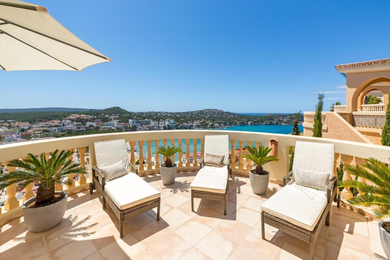Meerblick Villa "Buena Vista" In Santa Ponsa, Mallorca מראה חיצוני תמונה