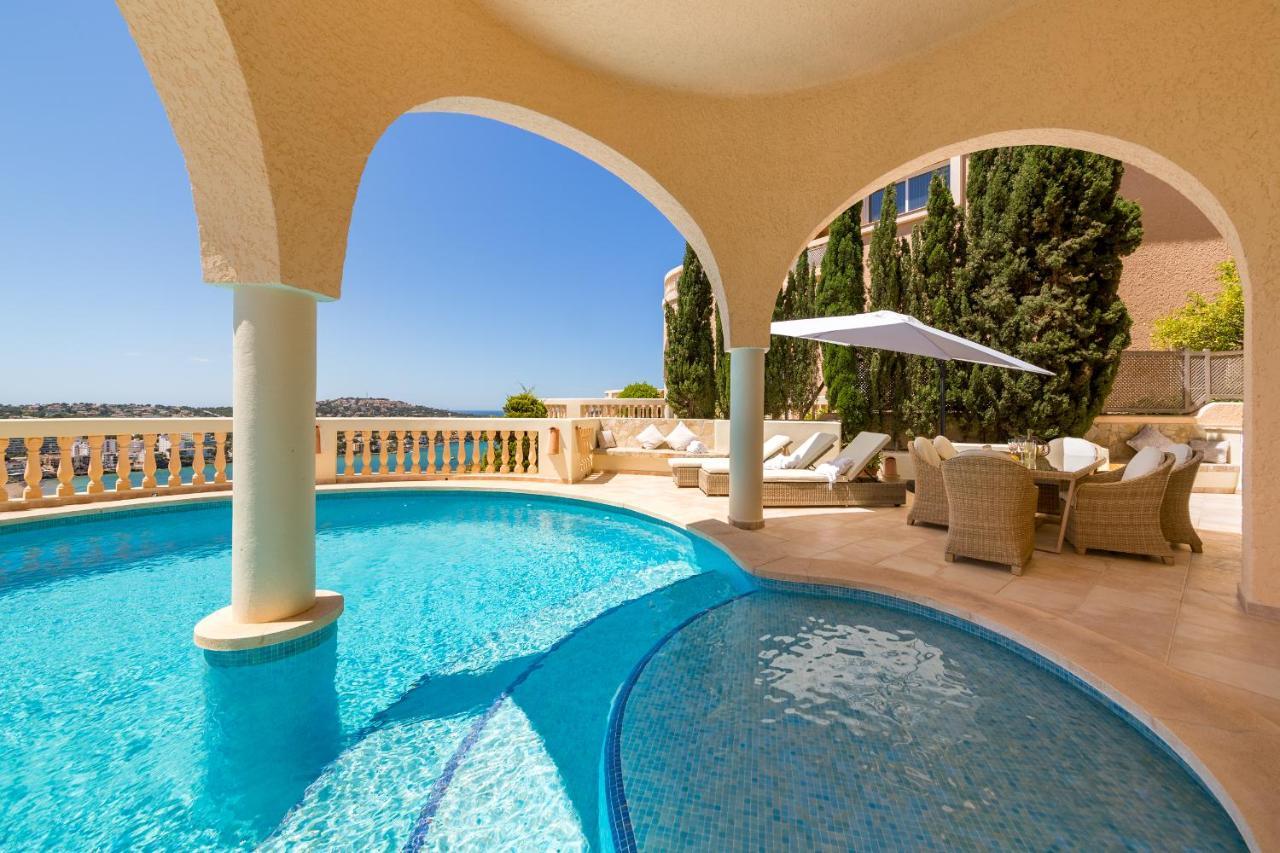 Meerblick Villa "Buena Vista" In Santa Ponsa, Mallorca מראה חיצוני תמונה