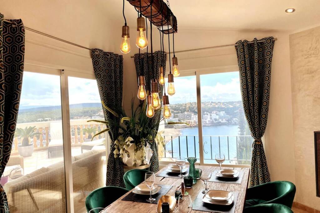 Meerblick Villa "Buena Vista" In Santa Ponsa, Mallorca מראה חיצוני תמונה