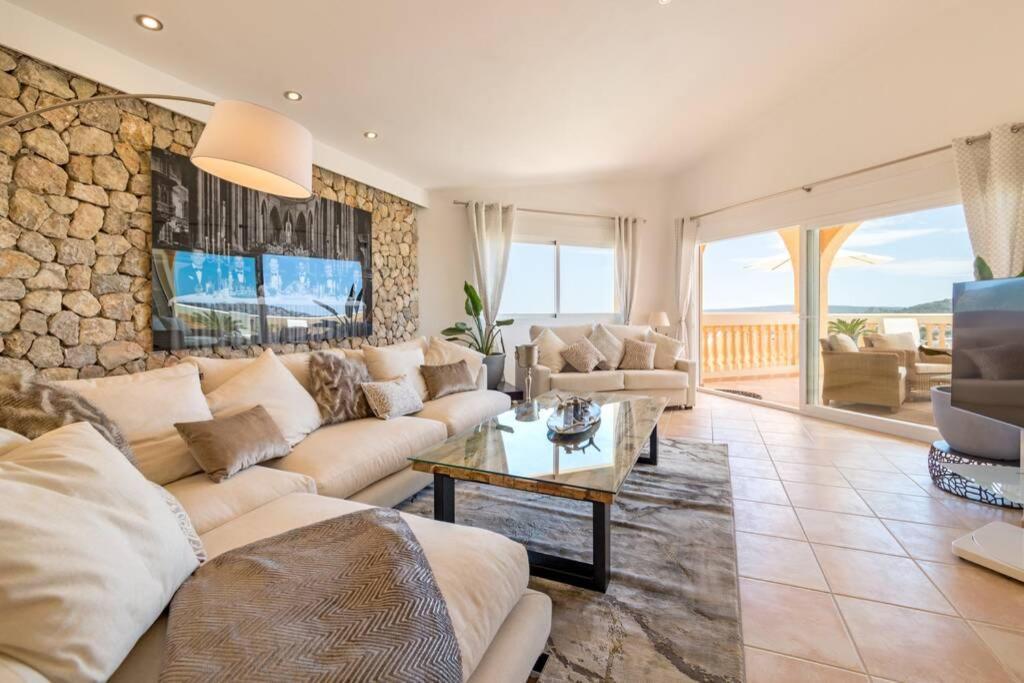 Meerblick Villa "Buena Vista" In Santa Ponsa, Mallorca מראה חיצוני תמונה